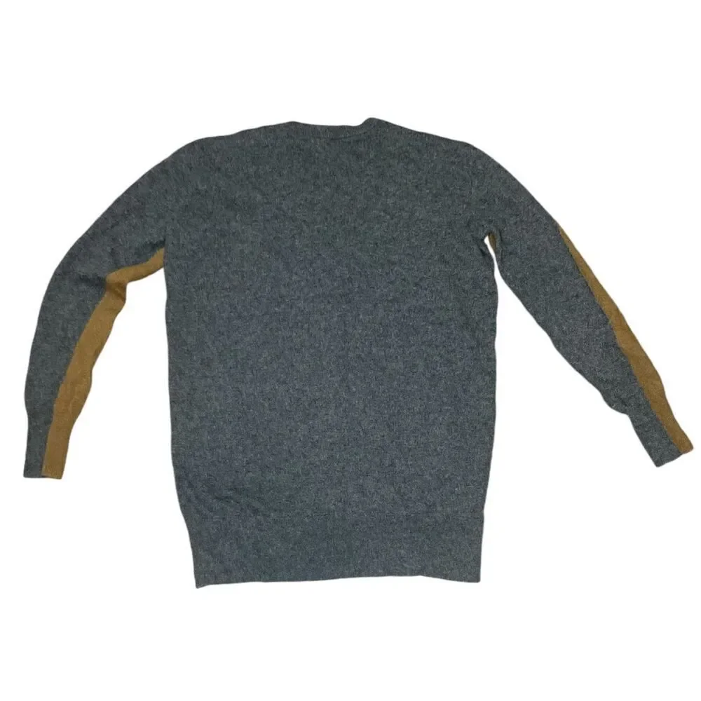 J.Crew Cozycore, Heritage Wool Blend Color Block Tunic Sweater Sz: XS